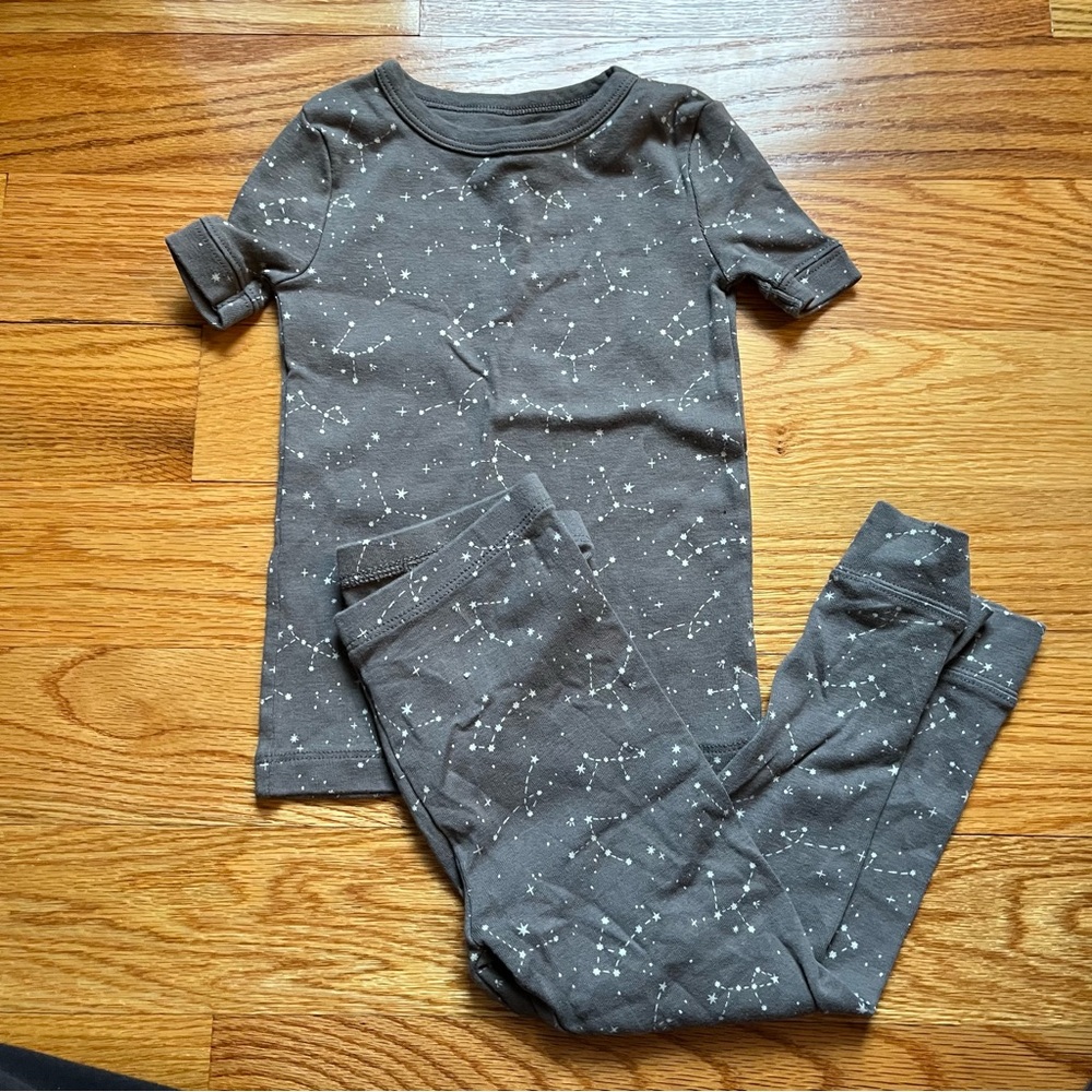 Little co by Lauren Conrad constellation print pajama set size 3T